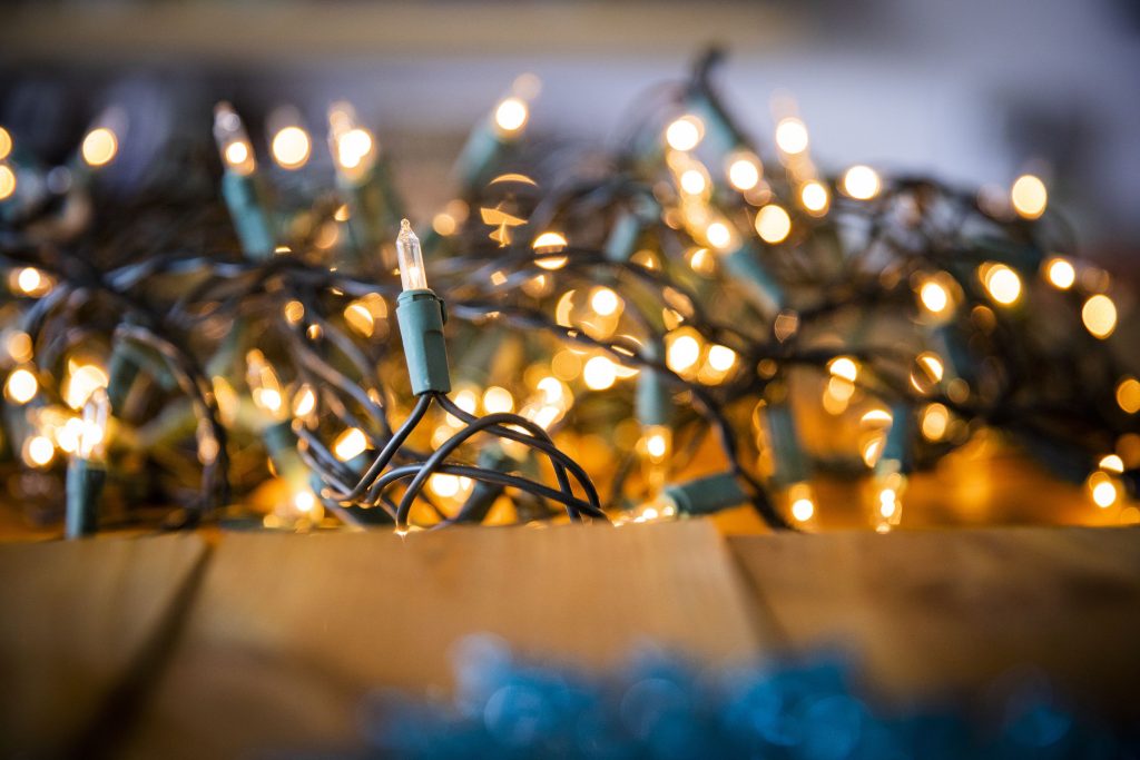 Christmas tree and Light